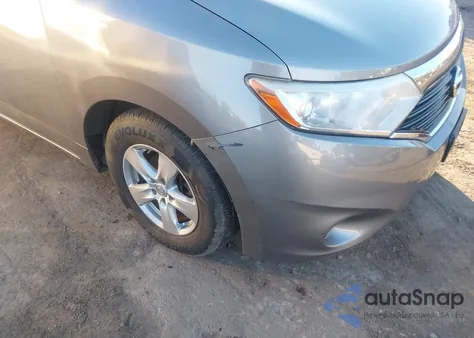 2012 Nissan Quest Sv z USA, uszkodzony, nr VIN JN8AE2KP1C9035520